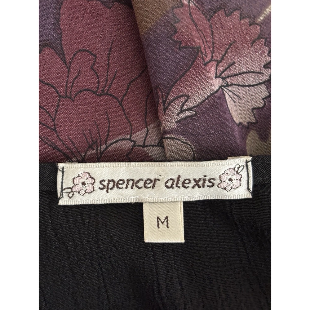Spencer Alexis Kimono Jacket Medium Asia Inspired Y2K Medium Fairy Whimsigoth - Picture 4 of 7